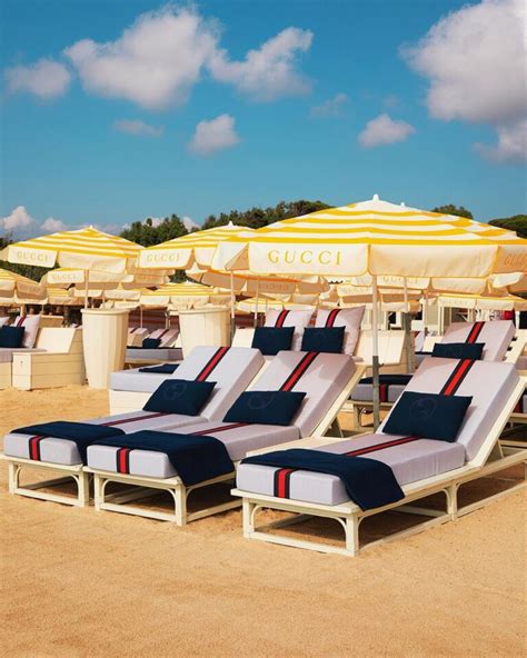 riviera gucci|Gucci’s Summertime Beach Club Takeover Is the French .